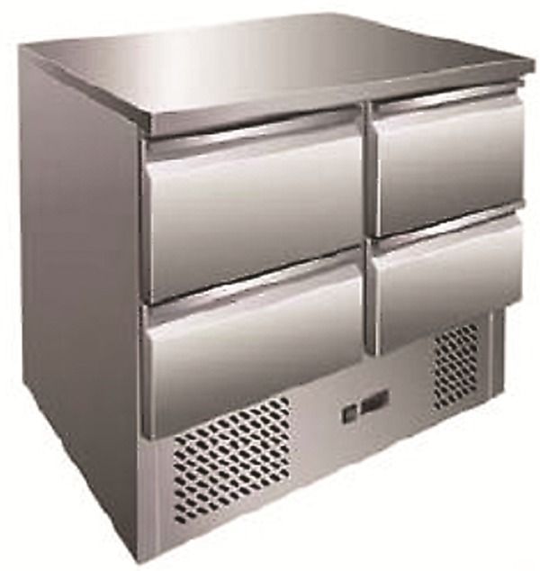 Холодильник рабочий стол GASTRORAG S901 SEC 4D