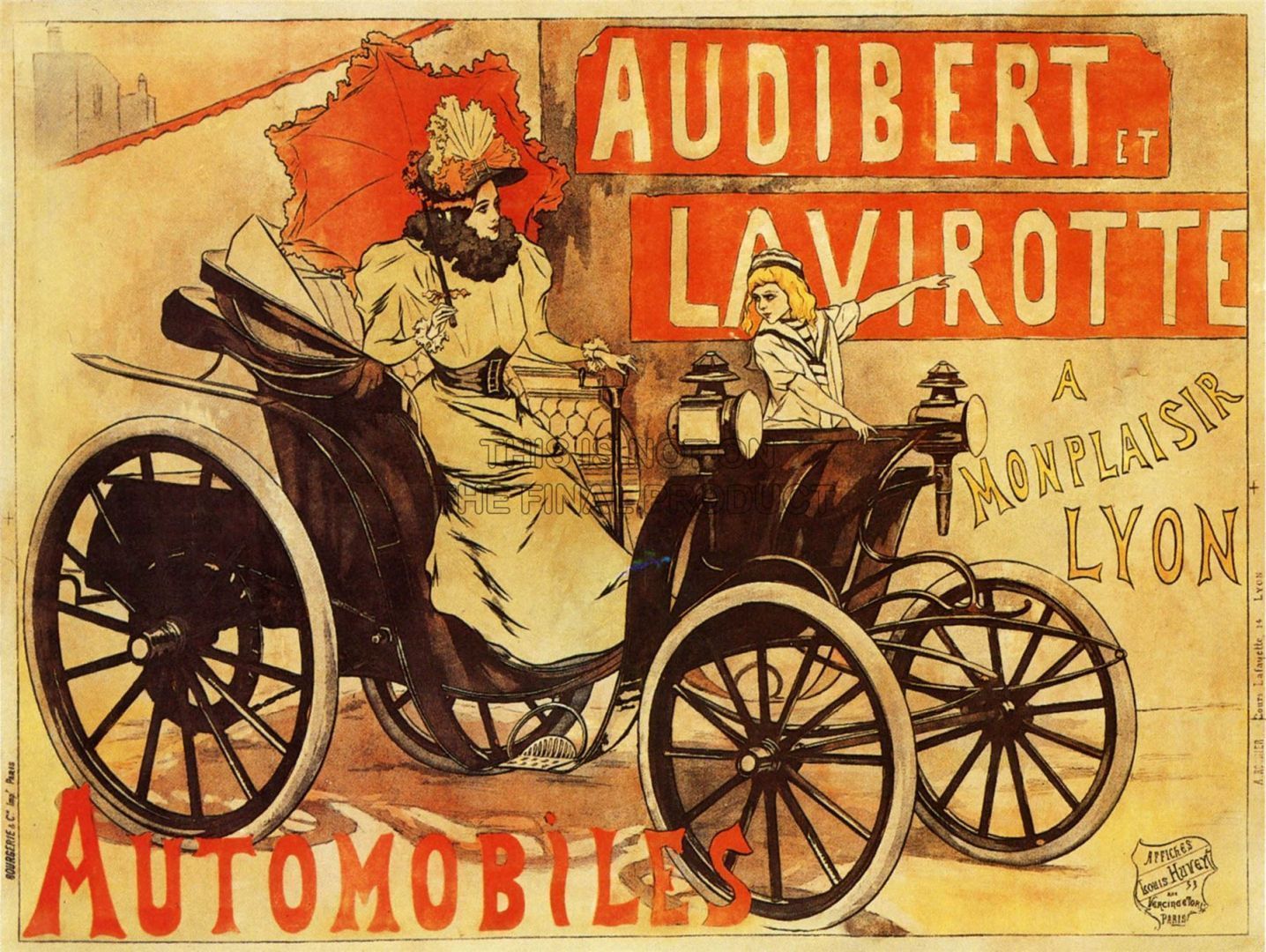 Постер AUDIBERT  LAYIROTTE