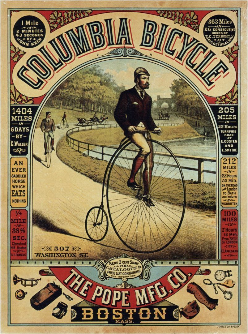 Постер COLUMBIA BICYCLE