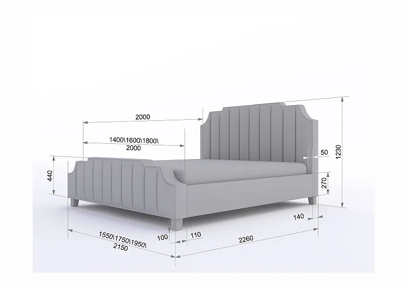 Кровать Форсайт Кровать Форсайт
