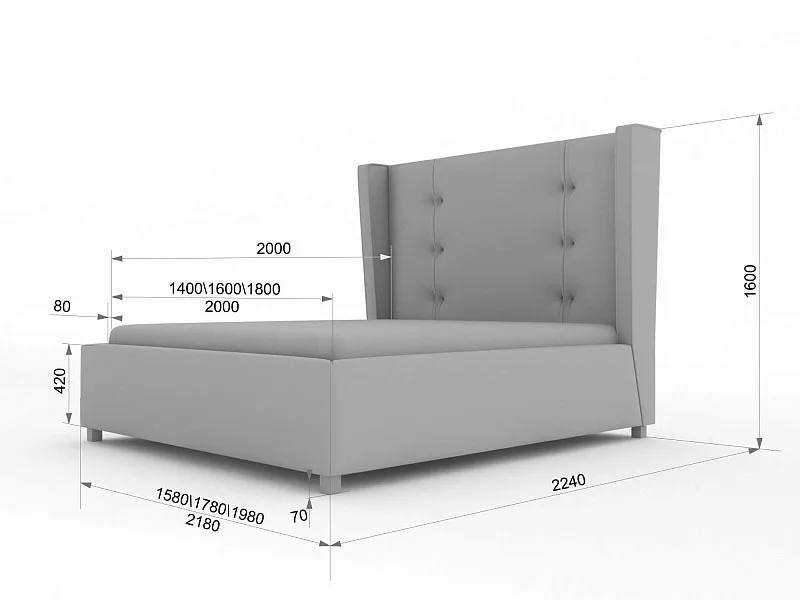 Кровать Гейбл Кровать Гейбл