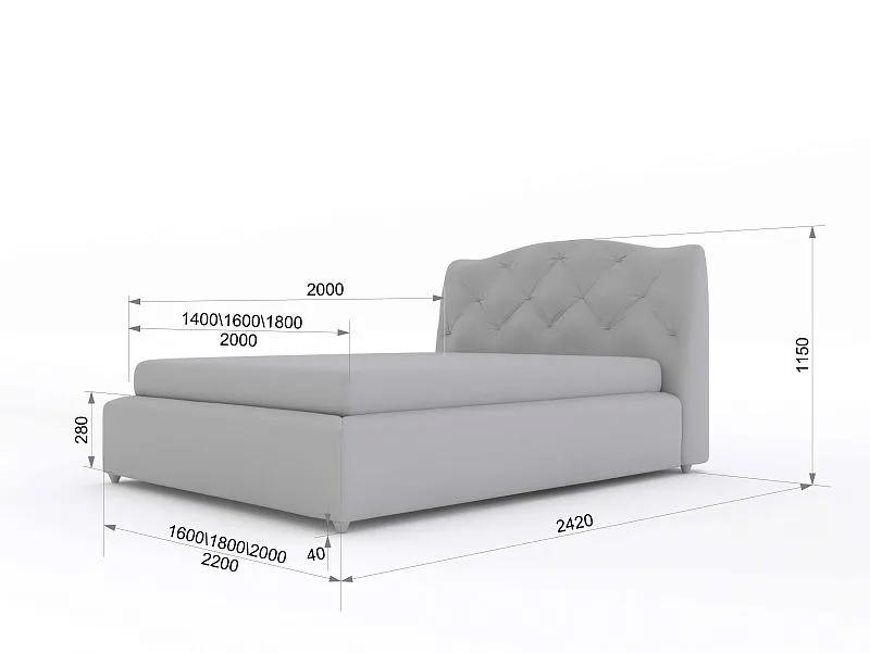 Кровать Силайн Кровать Силайн